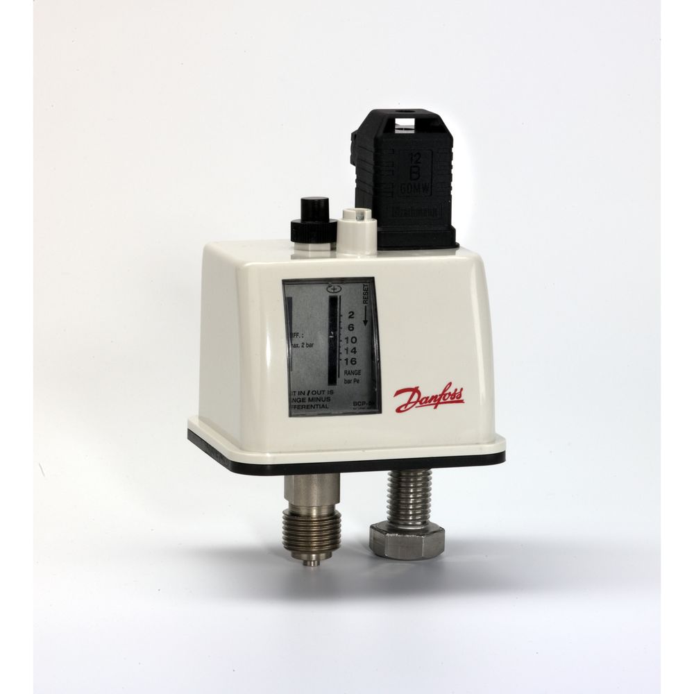 Danfoss Druckschalter BCP 3L Manuell Min, Einstellbereich 0-6 bar, 017B0062... DANFOSS-017B0062 5702423248186 (Abb. 2)