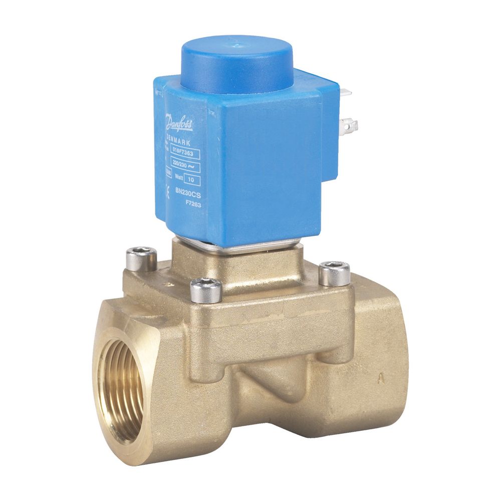 Danfoss Magnetventilgehäuse EV 250B 22BD, G 1", Kvs 7,00m3/h, Wasser/ Dampf, normal g... DANFOSS-032U5256 5702423179190 (Abb. 5)