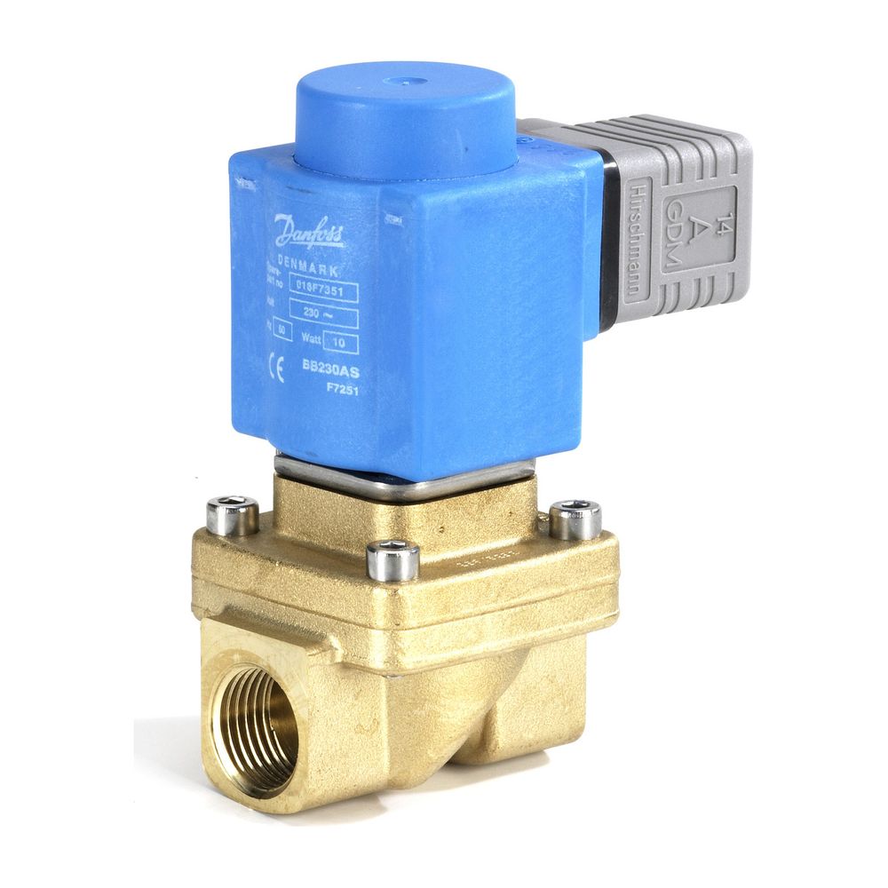 Danfoss Magnetventilgehäuse EV 250B 12BD, G 1/2", Kvs 4,00m3/h, Wasser/ Dampf, normal... DANFOSS-032U5252 5702423179152 (Abb. 8)