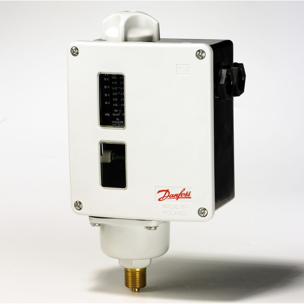 Danfoss Druckschalter RT112, Einstellbereich 0,1 -1,1 bar... DANFOSS-017-519166 5702423120512 (Abb. 2)