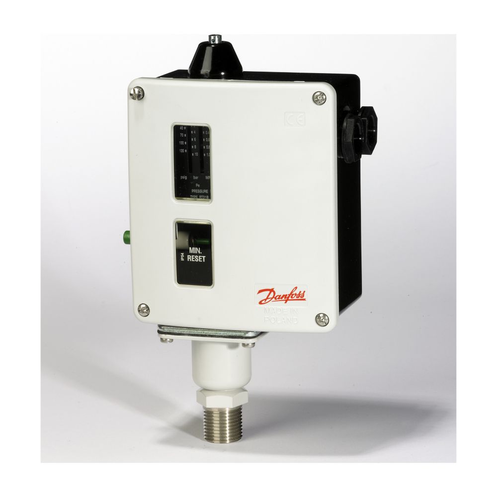 Danfoss Mindestdruckbegrenzer RT 31 S, 1-10 bar, Sicherheitsdruckbegrenzer, 017-526... DANFOSS-017-526966 5702428042925 (Abb. 3)