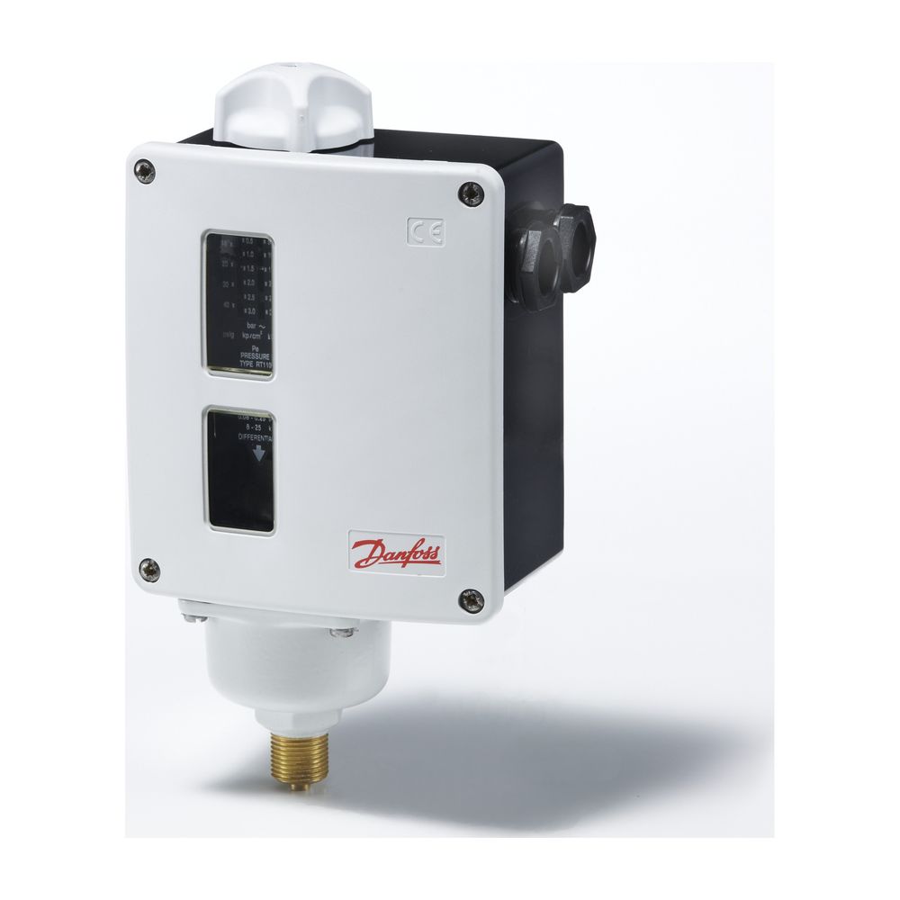 Danfoss Druckschalter RT200, Einstellbereich 0,2-6,0 bar... DANFOSS-017-523766 5702423120918 (Abb. 2)