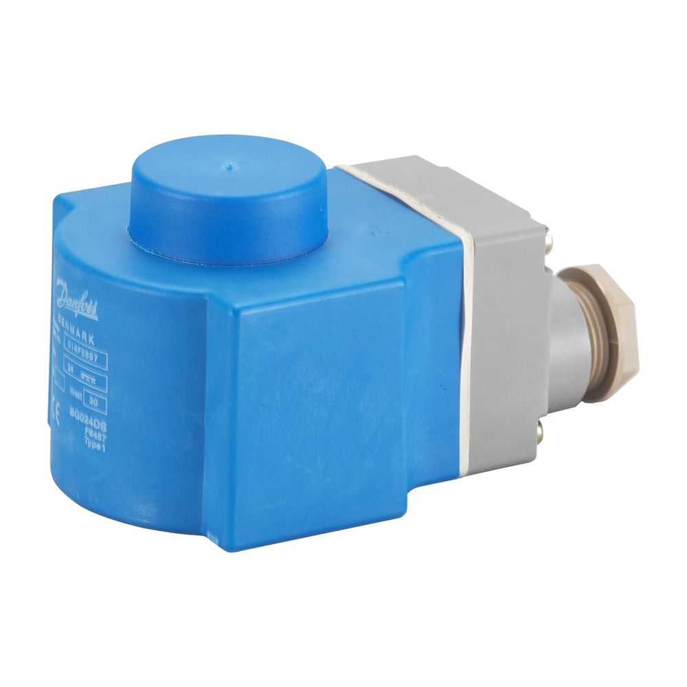 Danfoss Spule BG für Magnetventil Gleichspannung, 24V, 20W, 018F6857... DANFOSS-018F6857 5702428026260 (Abb. 2)