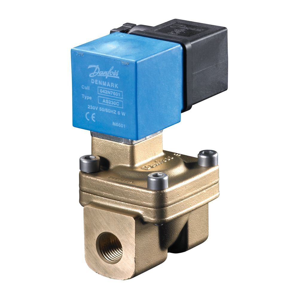 Danfoss Magnetspule AS230CS, mit DIN-Steckzungen, 230V, 042N7601... DANFOSS-042N7601 5702428023818 (Abb. 2)