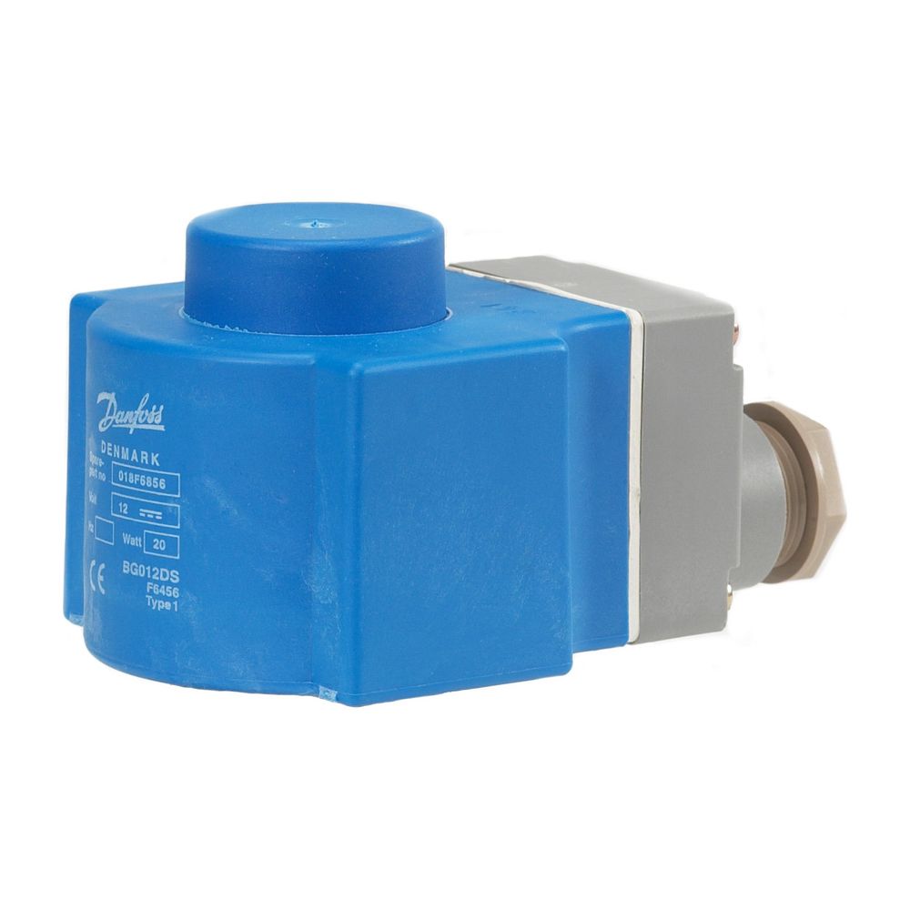 Danfoss Spule BG für Magnetventil Gleichspannung, 24V, 20W, 018F6857... DANFOSS-018F6857 5702428026260 (Abb. 6)