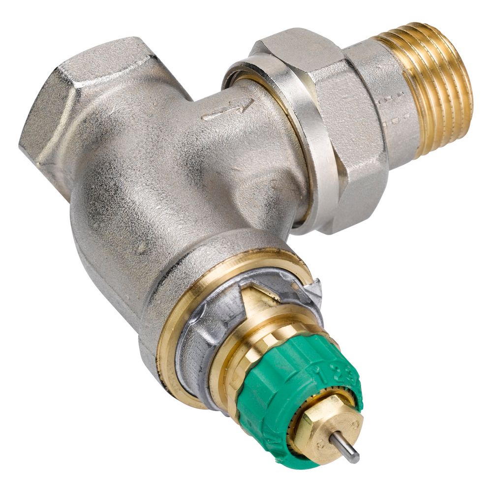 Danfoss Ventilgehäuse RA-DV, DN 15, R 1/2", dynamisch, Eckausführung, kurze Bauform, ... DANFOSS-013G7713 5702420123677 (Abb. 4)