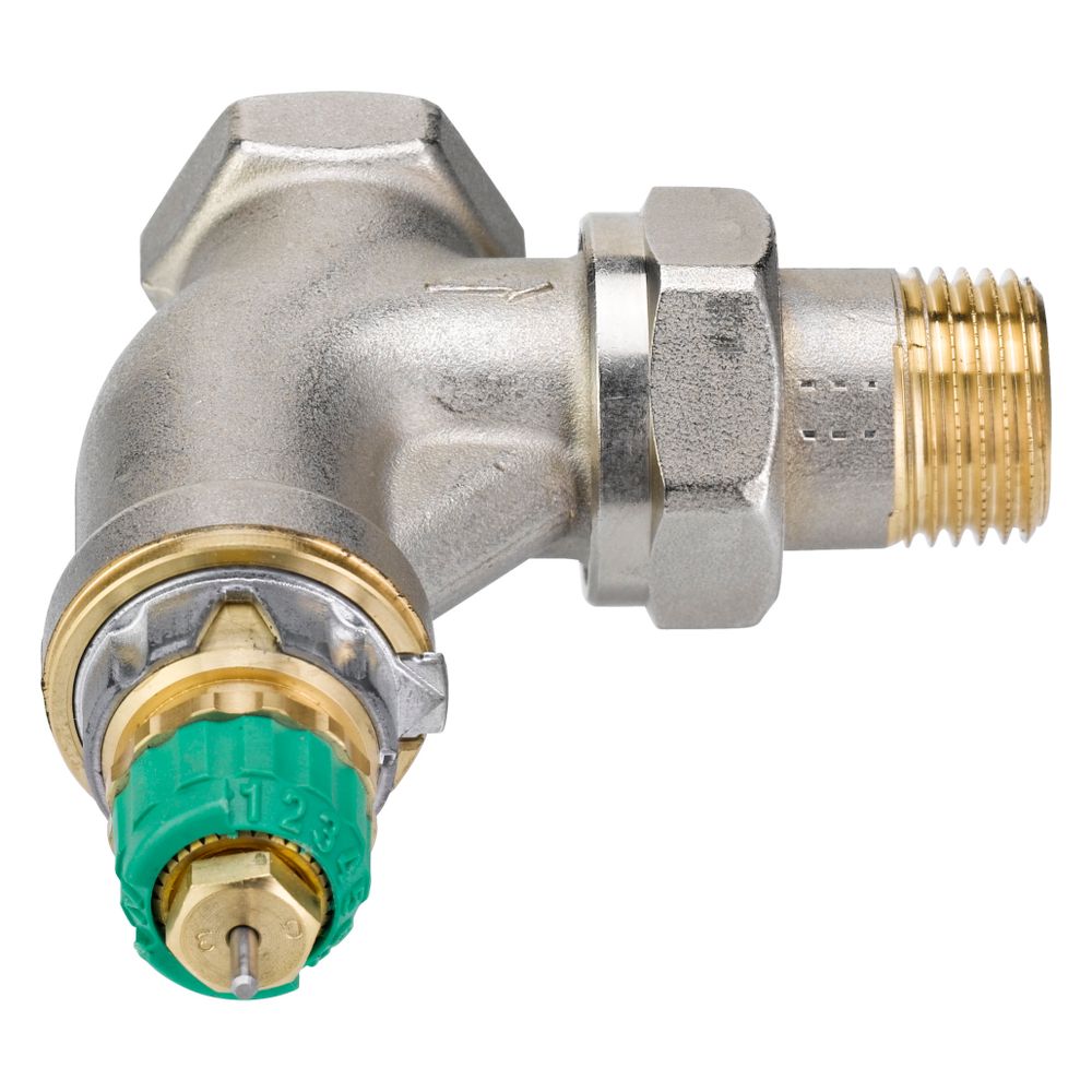 Danfoss Ventilgehäuse RA-DV, DN 15, R 1/2", dynamisch, Eckausführung, kurze Bauform, ... DANFOSS-013G7713 5702420123677 (Abb. 5)