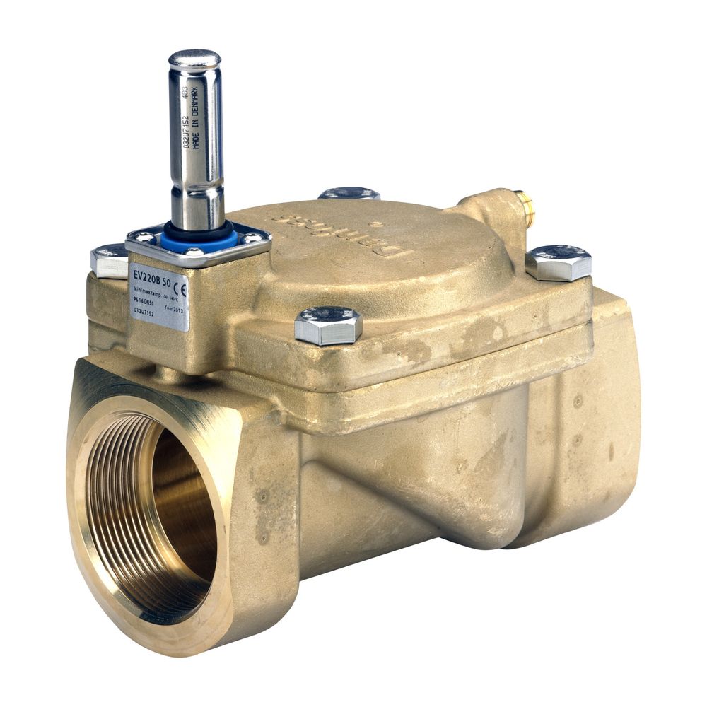 Danfoss Magnetventil, EV220B, normal geöffnet (NO), G 2", NBR-Dichtung... DANFOSS-032U7185 5702423125234 (Abb. 2)