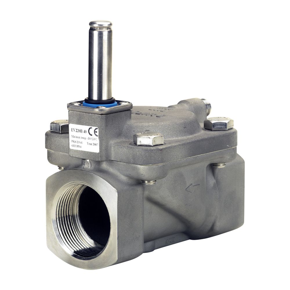 Danfoss Magnetventilgehäuse EV220B 40SS, G 1 1/2", Kvs 24,00m3/h, servogesteuert, nor... DANFOSS-032U8504 5702423124367 (Abb. 2)