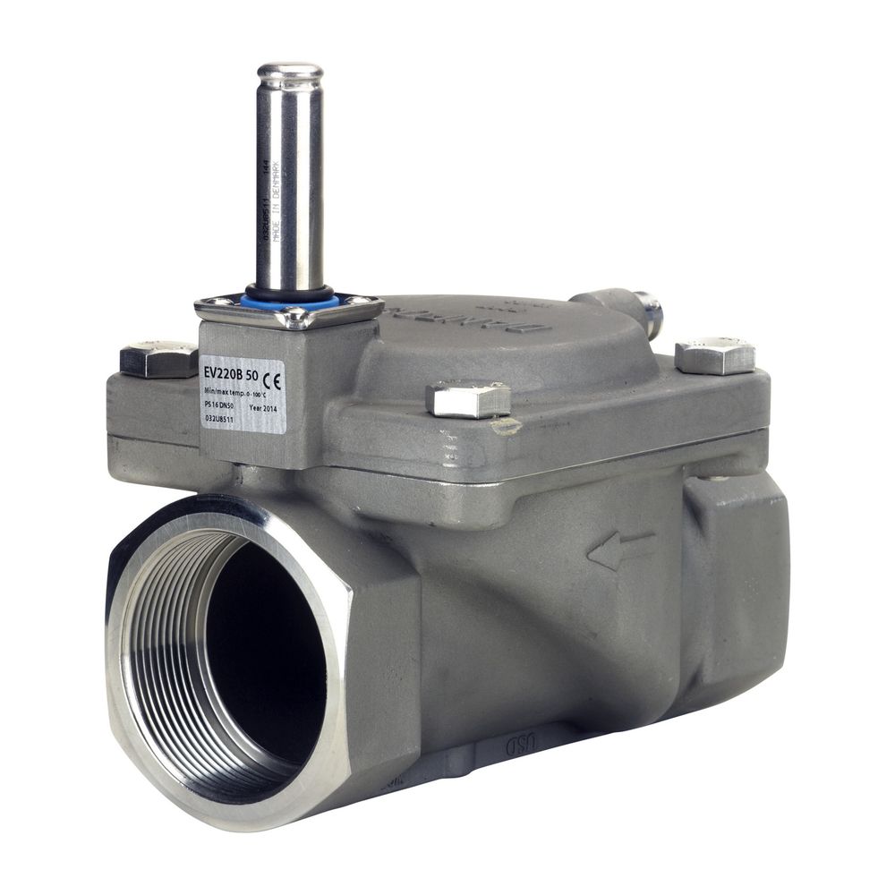 Danfoss Magnetventilgehäuse EV220B 50SS, G 2", Kvs 40,00m3/h, servogesteuert, normal ... DANFOSS-032U8505 5702423124374 (Abb. 4)