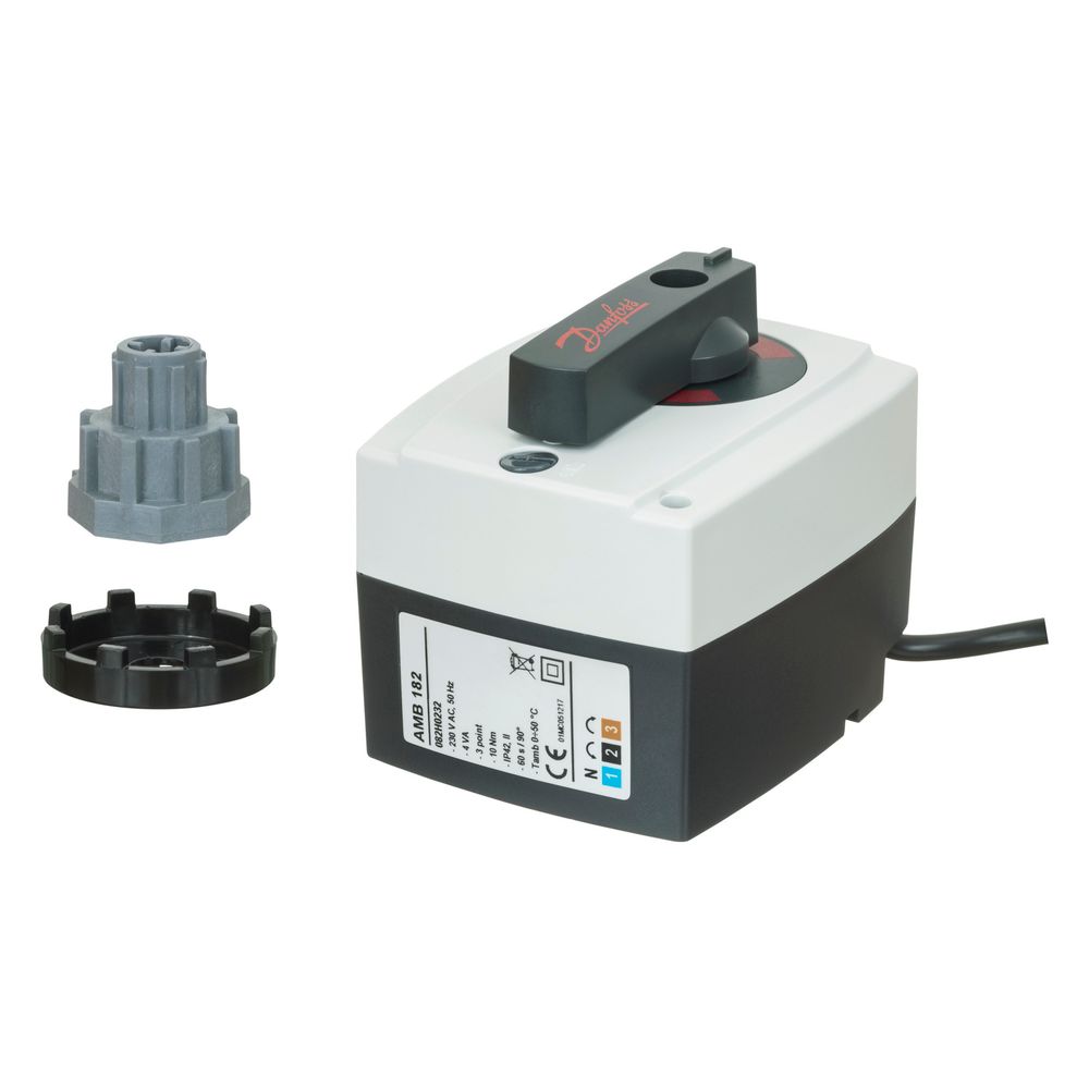 Danfoss Stellantrieb AMB 182, 10Nm 3-Punkt 60s 230V, für HRB/HRE/HFE DN 65-100, 082H0... DANFOSS-082H0232 5710104077949 (Abb. 5)