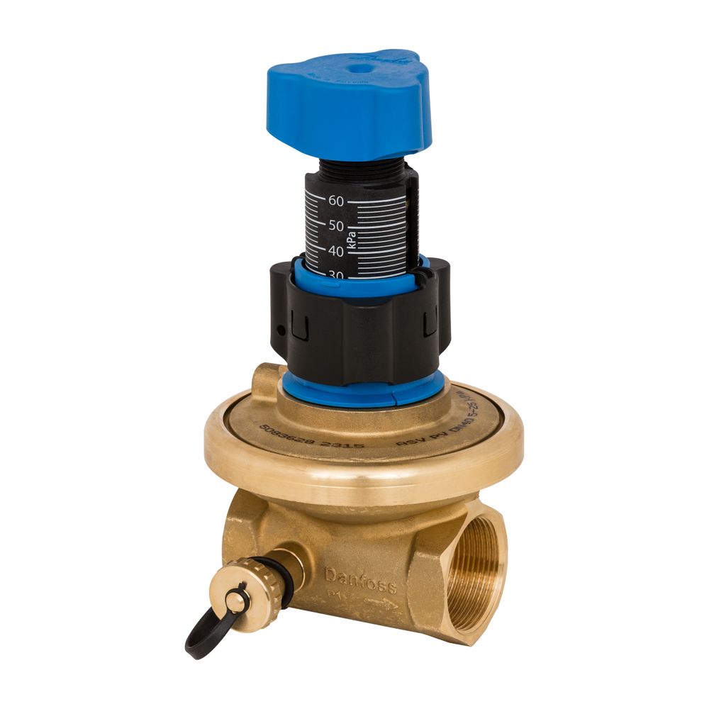 Danfoss Strangdifferenzdruckregler ASV-PV, DN 20, Rp 3/4", Sollwert 0,2-0,6 bar, Eins... DANFOSS-003Z5542 5710104086224 (Abb. 2)