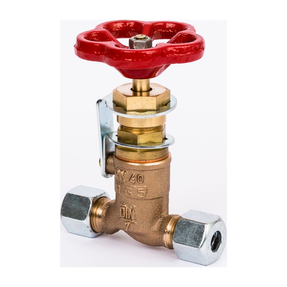 Danfoss Absperrventil, 10mm, für Steuerleitung bis 225 Grad C, 003G1401... DANFOSS-003G1401 5702421812518 (Abb. 2)