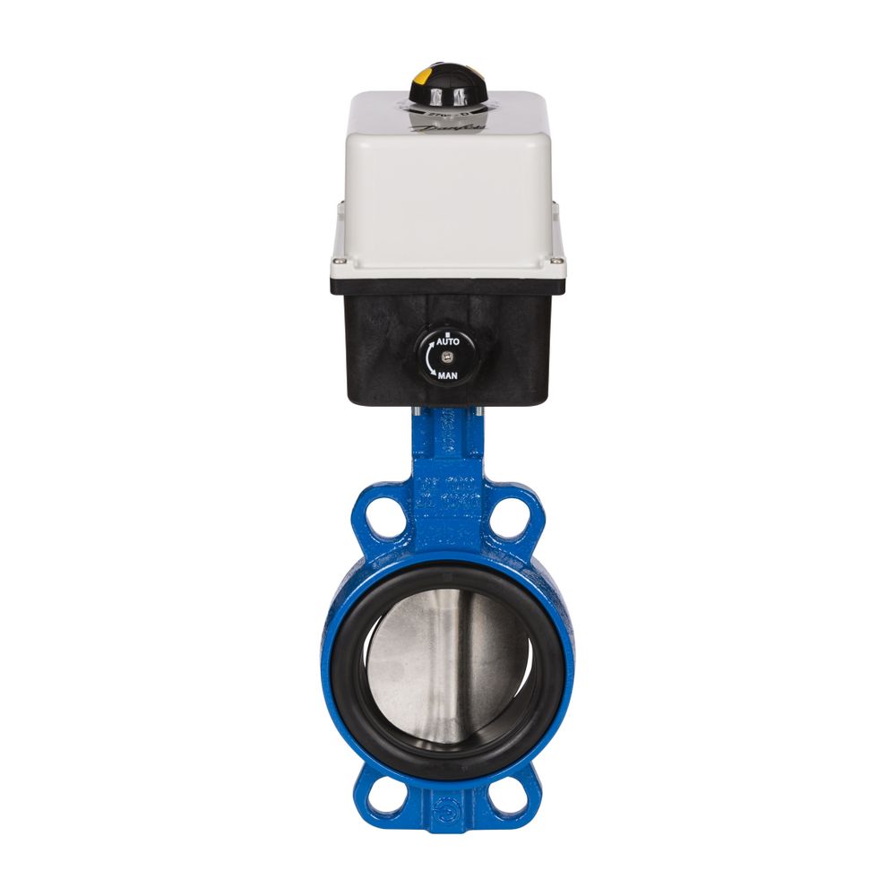 Danfoss motorische Absperrklappe VFY-WA, DN 50, 230V, Kvs 79m3/h, Klappenscheibe, mi... DANFOSS-065B8440 5702428553612 (Abb. 10)