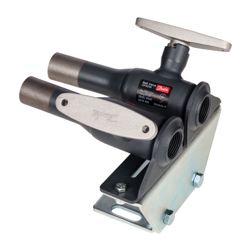 Danfoss Kugelhahn JIP-IW-TW 140.17 DR, DN 20, Kvs 15m3/h, PN 40, Anschweißende und In... DANFOSS-065N7034 5702421068908 (Abb. 6)