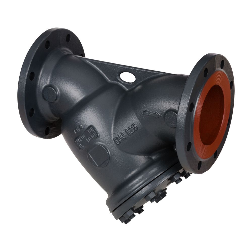 Danfoss Schmutzfänger FVF, DN 125, PN 16, Kvs 340m3/h, mit Flansch, 065B7749... DANFOSS-065B7749 5702421555279 (Abb. 2)