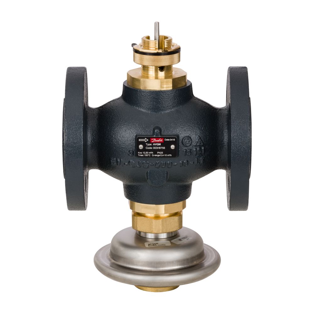 Danfoss Volumenstromregler AVQM mit integriertem Stellventil, DN 32, Kvs 12,5m3/h, PN... DANFOSS-003H6756 5702421542774 (Abb. 2)