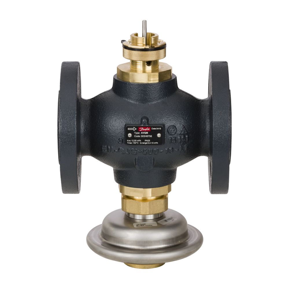 Danfoss Volumenstromregler AVQM mit integriertem Stellventil, DN 32, Kvs 12,5m3/h, PN... DANFOSS-003H6756 5702421542774 (Abb. 5)