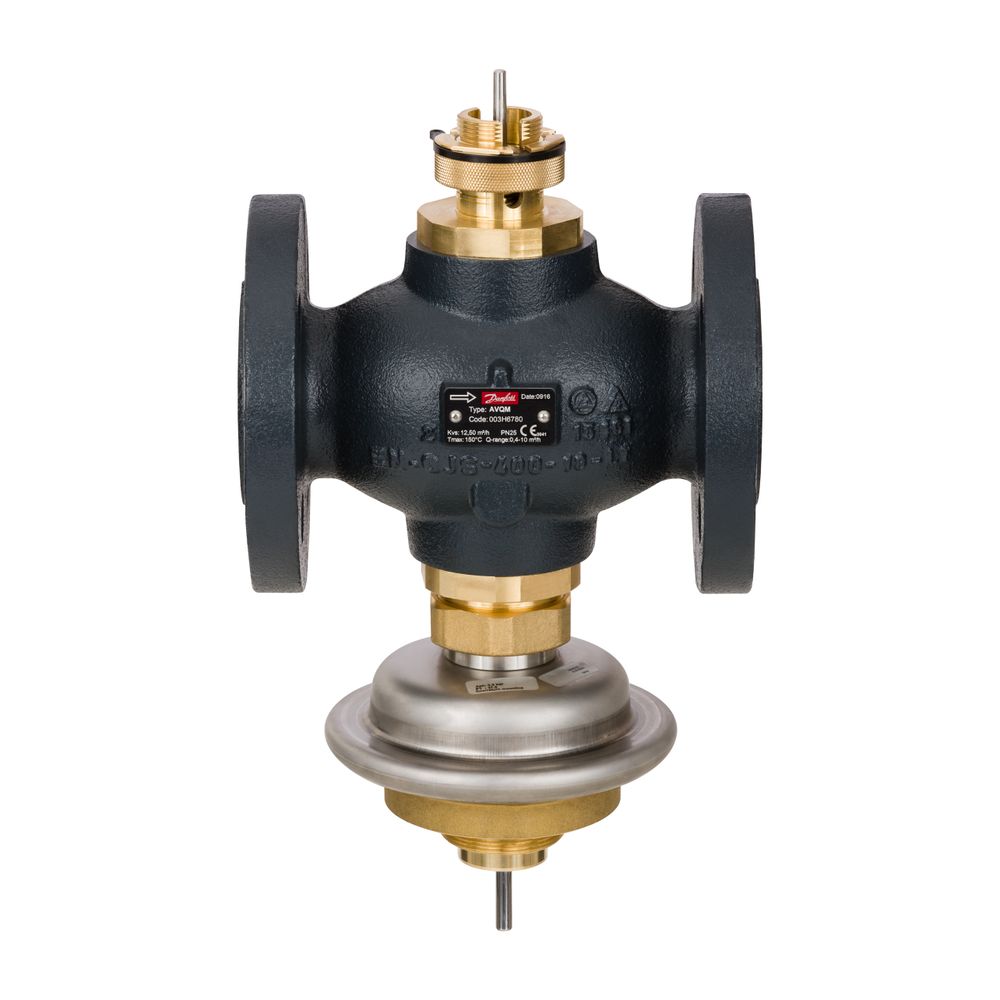 Danfoss Volumenstromregler AVQMT mit integriertem Stellventil, DN 32, Kvs 12,5m3/h, P... DANFOSS-003H6780 5702421543016 (Abb. 4)