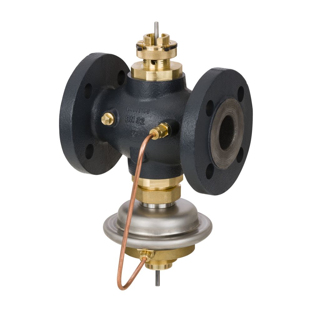 Danfoss Volumenstromregler AVQMT mit integriertem Stellventil, DN 32, Kvs 12,5m3/h, ... DANFOSS-003H6780 5702421543016 (Abb. 12)