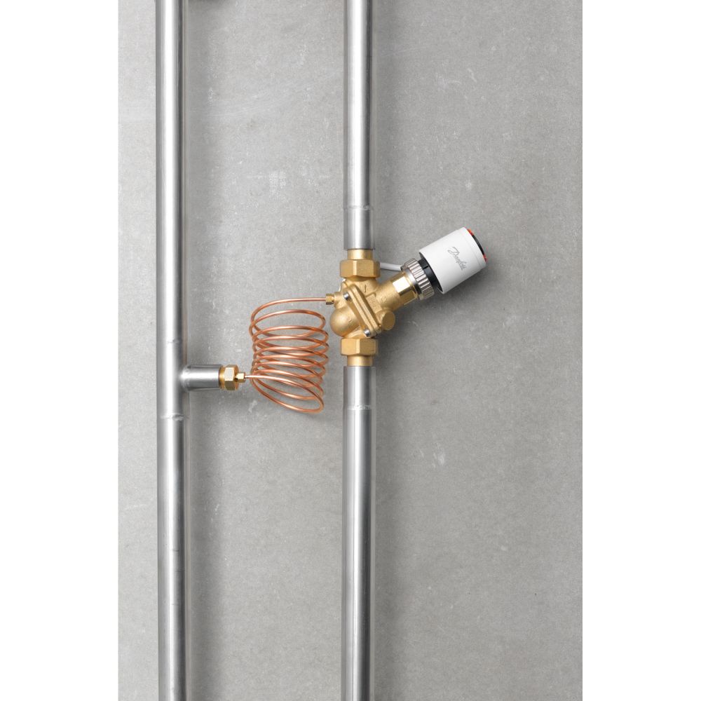 Danfoss Strangdifferenzdruckregler AB-PM mit Durchflussbegrenzung, DN 25, 1200l/h, Au... DANFOSS-003Z1404 5710104034812 (Abb. 9)