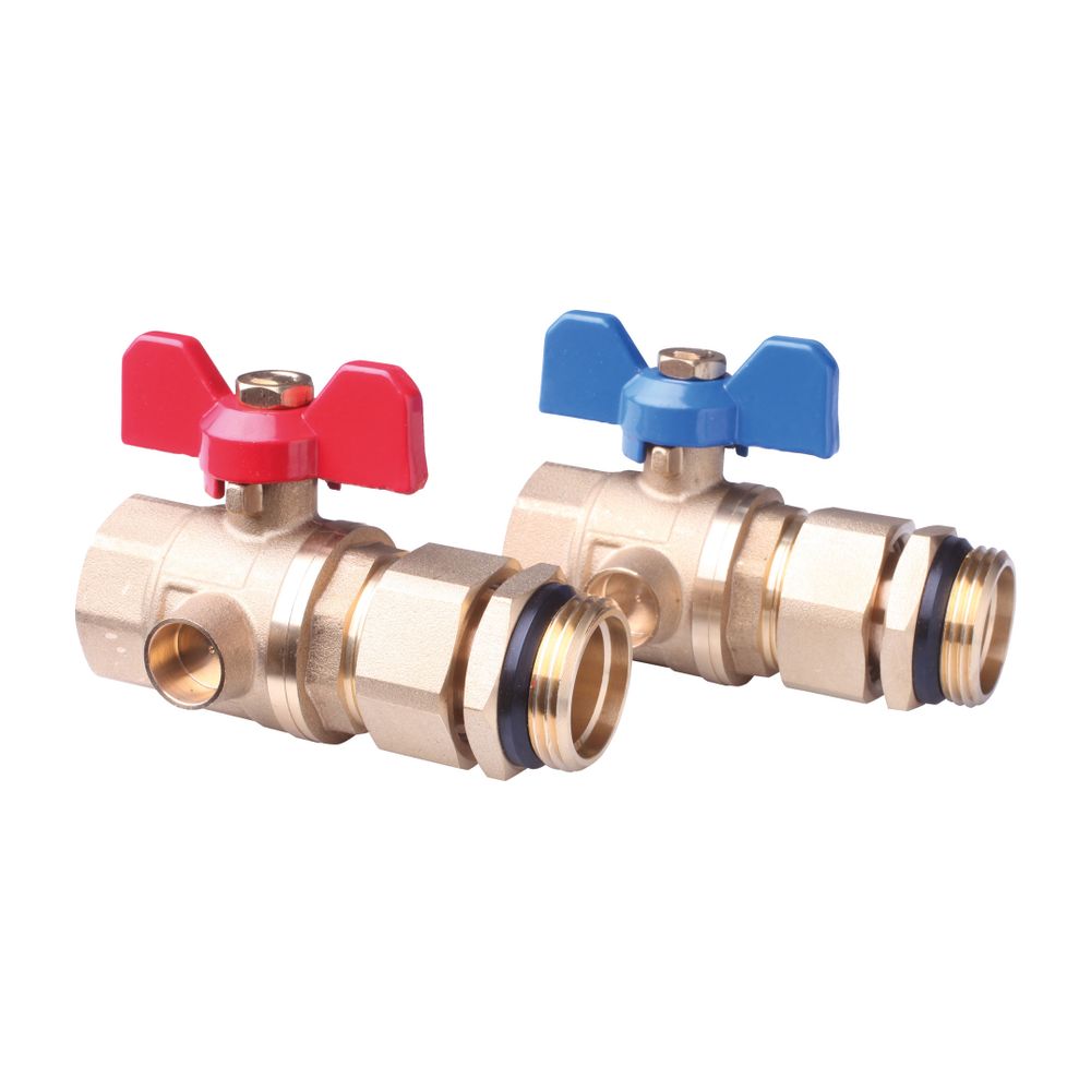Danfoss Kugelhahn 1" mit Verschraubung, 088U0822... DANFOSS-088U0822 5702425136269 (Abb. 6)