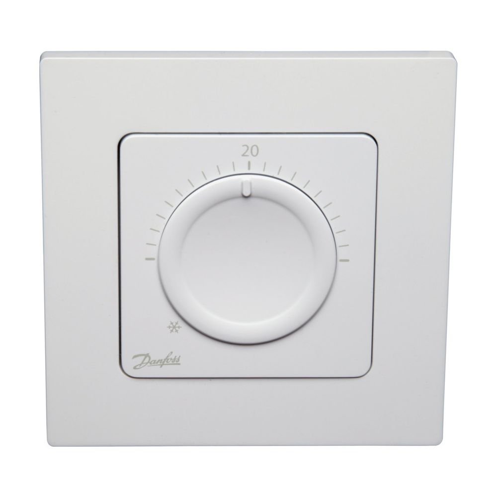 Danfoss Raumthermostat Icon mit Einstellrad, Unterputz, 088U1000... DANFOSS-088U1000 5702425130977 (Abb. 4)