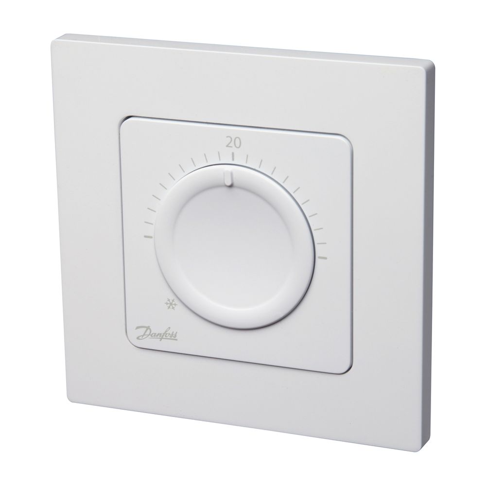 Danfoss Raumthermostat Icon mit Einstellrad, Unterputz, 088U1000... DANFOSS-088U1000 5702425130977 (Abb. 2)