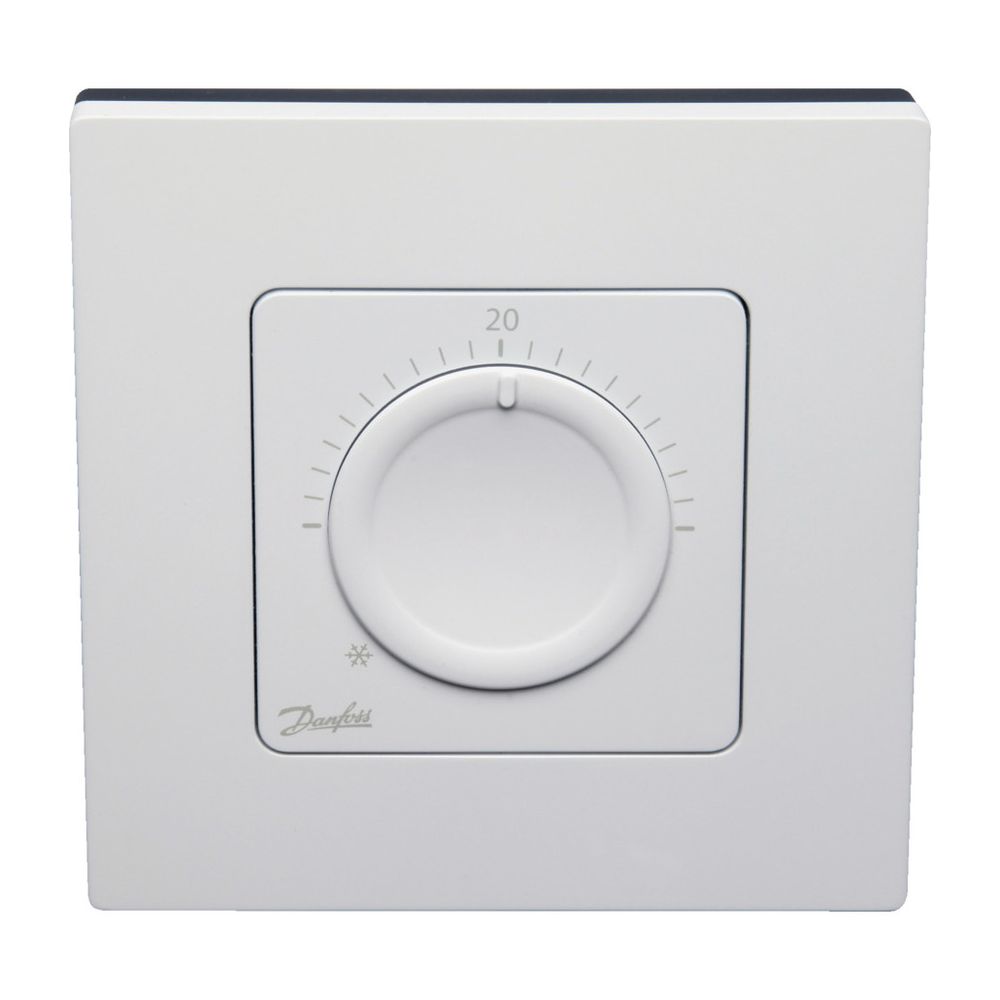 Danfoss Raumthermostat Icon mit Einstellrad, Aufputz, 088U1005... DANFOSS-088U1005 5702425129889 (Abb. 6)