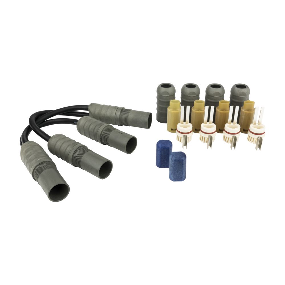 Danfoss X-Abzweig Connecto X, für 4 Heizbänder und 2 Endabschlüsse, 088L0420... DANFOSS-088L0420 5703466130315 (Abb. 2)