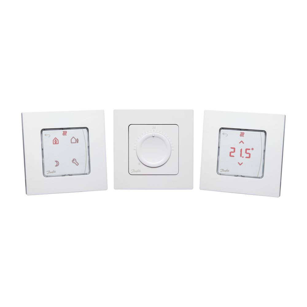 Danfoss Raumthermostat Icon mit Einstellrad, Aufputz, 088U1005... DANFOSS-088U1005 5702425129889 (Abb. 10)