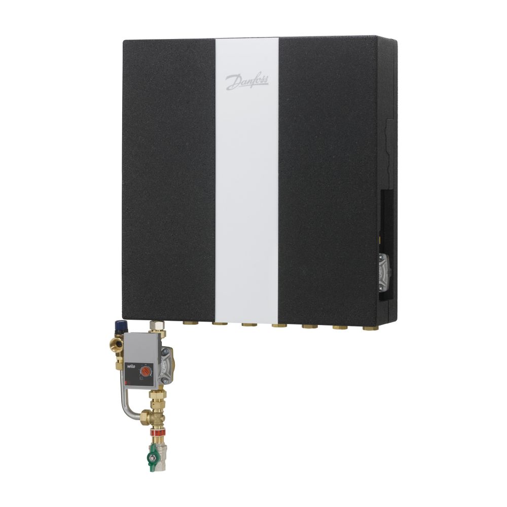 Danfoss Wohnungsstation Evoflat MSS 3, NT-Heizung, 55kW, Dämmhaube, Hygiene Temperatu... DANFOSS-145B1922 5702424653552 (Abb. 3)
