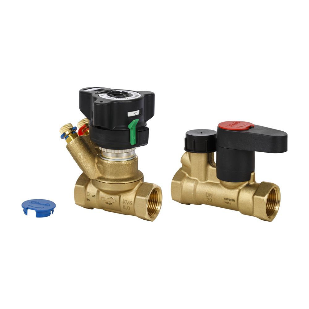 Danfoss Strangregulier- und Messventil Leno Set, MSV-BD und MSV-S, DN 32, Rp 1 1/4"... DANFOSS-003Z4054 5702420096995 (Abb. 4)