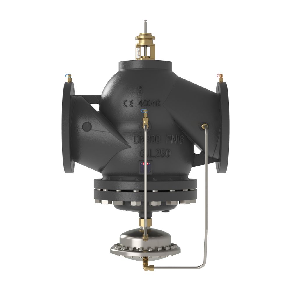 Danfoss Kombiventil AB-QM 200 HF, für Regelung und hydra. Abgleich, DN 200, Flansch, ... DANFOSS-003Z0717 5702425082139 (Abb. 9)