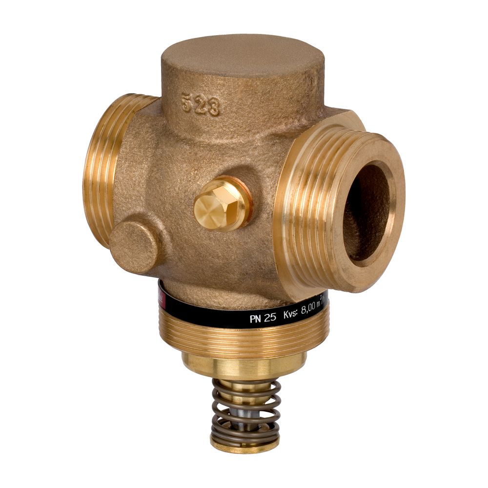 Danfoss Durchgangsventil VGU, DN 15, Kvs 4,0m3/h, PN 25, Außengewinde, Rotguss RG-5, ... DANFOSS-065B0791 5702421543733 (Abb. 2)