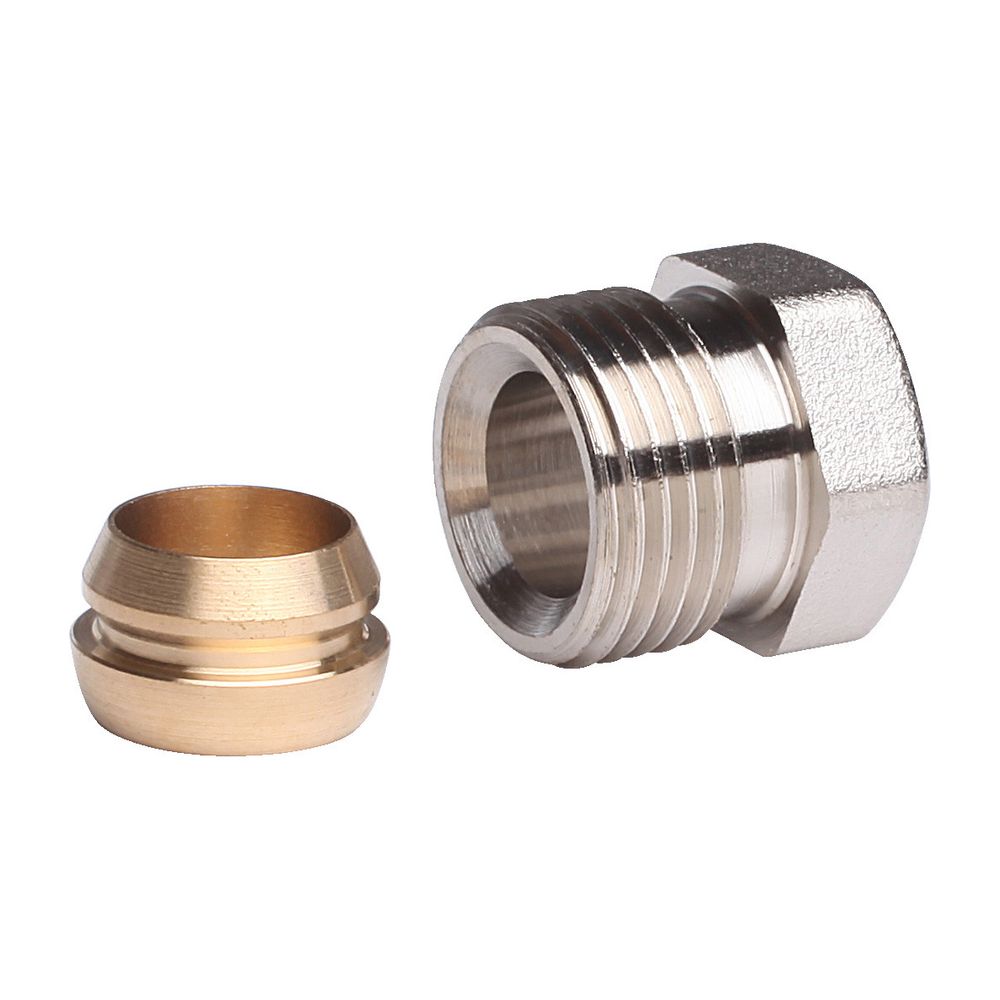 Danfoss Klemmverbinder, R 3/8" Außengewinde auf 10mm, für Stahl- und Kupferrohre... DANFOSS-013G4100 5702420033105 (Abb. 4)