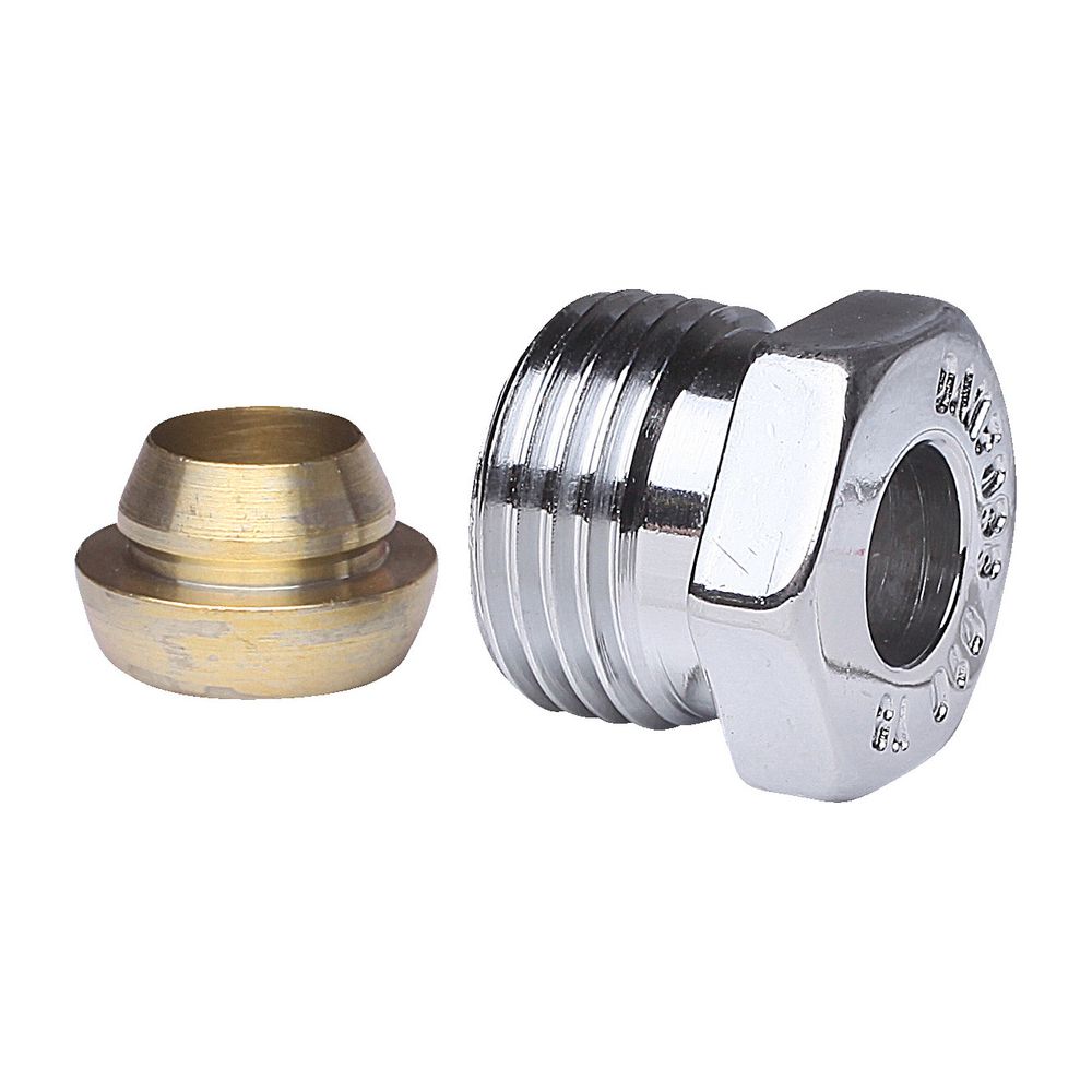 Danfoss Klemmverbinder, R 1/2" Außengewinde auf 10mm, für Stahl- und Kupferrohre, ver... DANFOSS-013G4192 5702420069920 (Abb. 2)