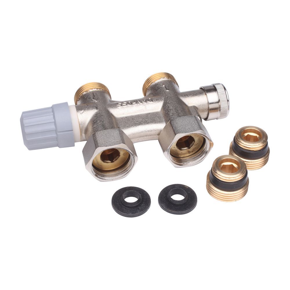 Danfoss Anschlussarmatur VHS-E für Einrohrheizung, R 1/2", Durchgangsausführung, Verk... DANFOSS-013G4692 5702420046716 (Abb. 5)