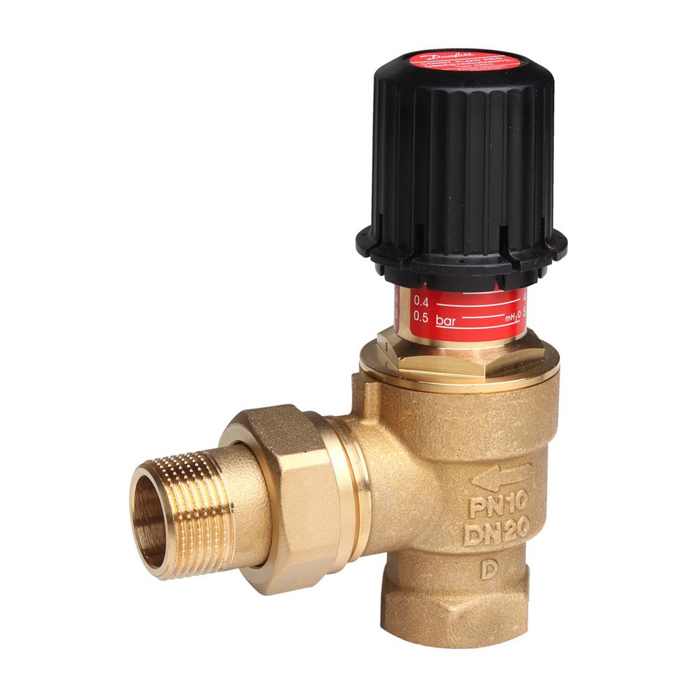 Danfoss Überströmventil AVDO, DN 20, Rp 3/4", Eckausführung, mit Innen-Muffengewinde ... DANFOSS-003L6008 5702420017129 (Abb. 8)