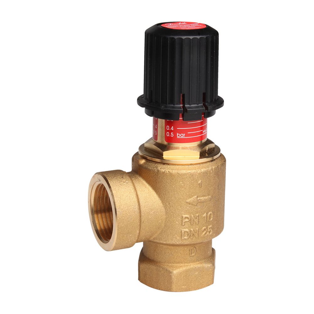 Danfoss Überströmventil AVDO, DN 25, Rp 1", Eckausführung, mit Innen-Muffengewinde, 0... DANFOSS-003L6012 5702420017105 (Abb. 2)