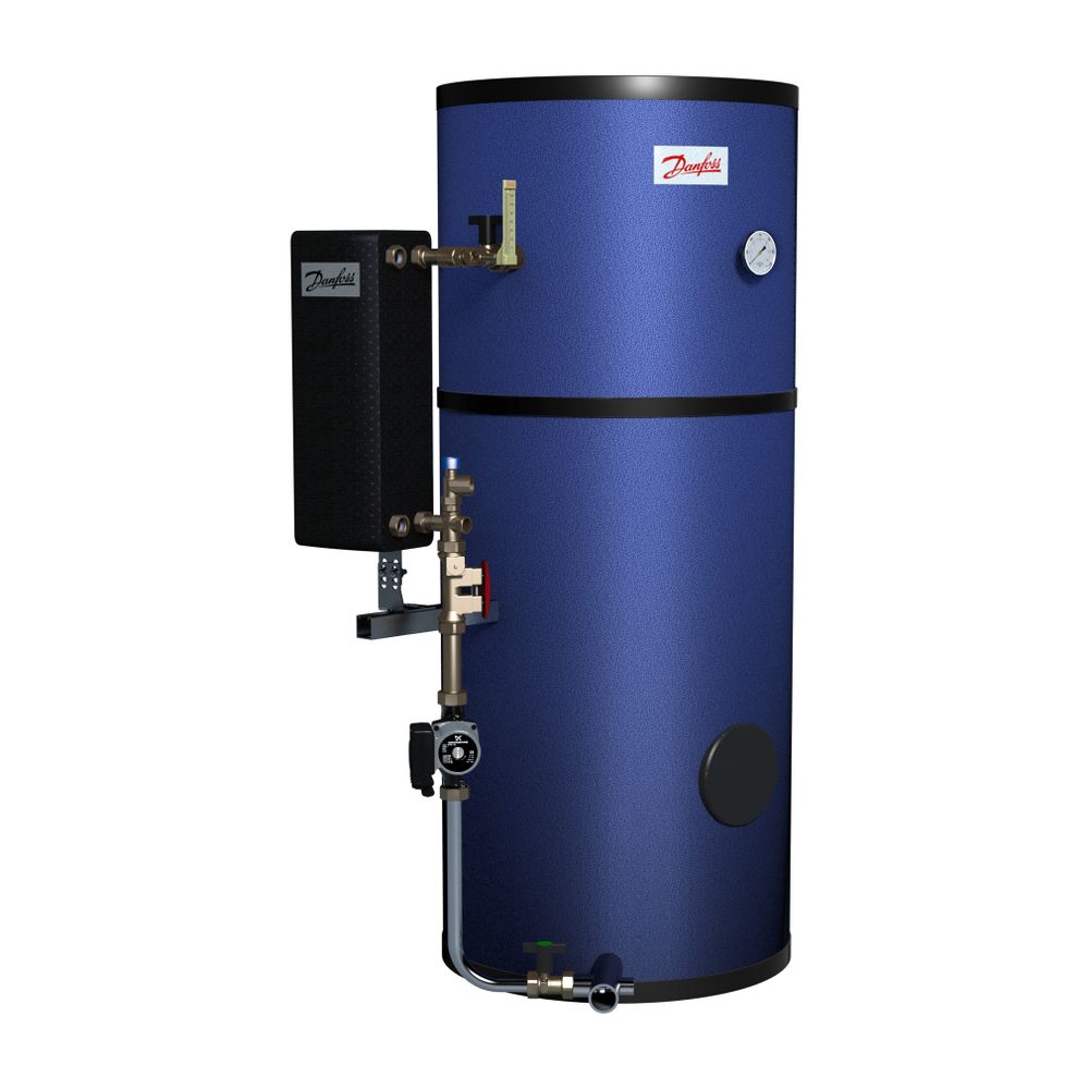 Danfoss Trinkwarmwassersystem Legiomin, Leistung 100kW, Speichervolumen 75L, 161L1325... DANFOSS-161L1325 5715255210962 (Abb. 2)