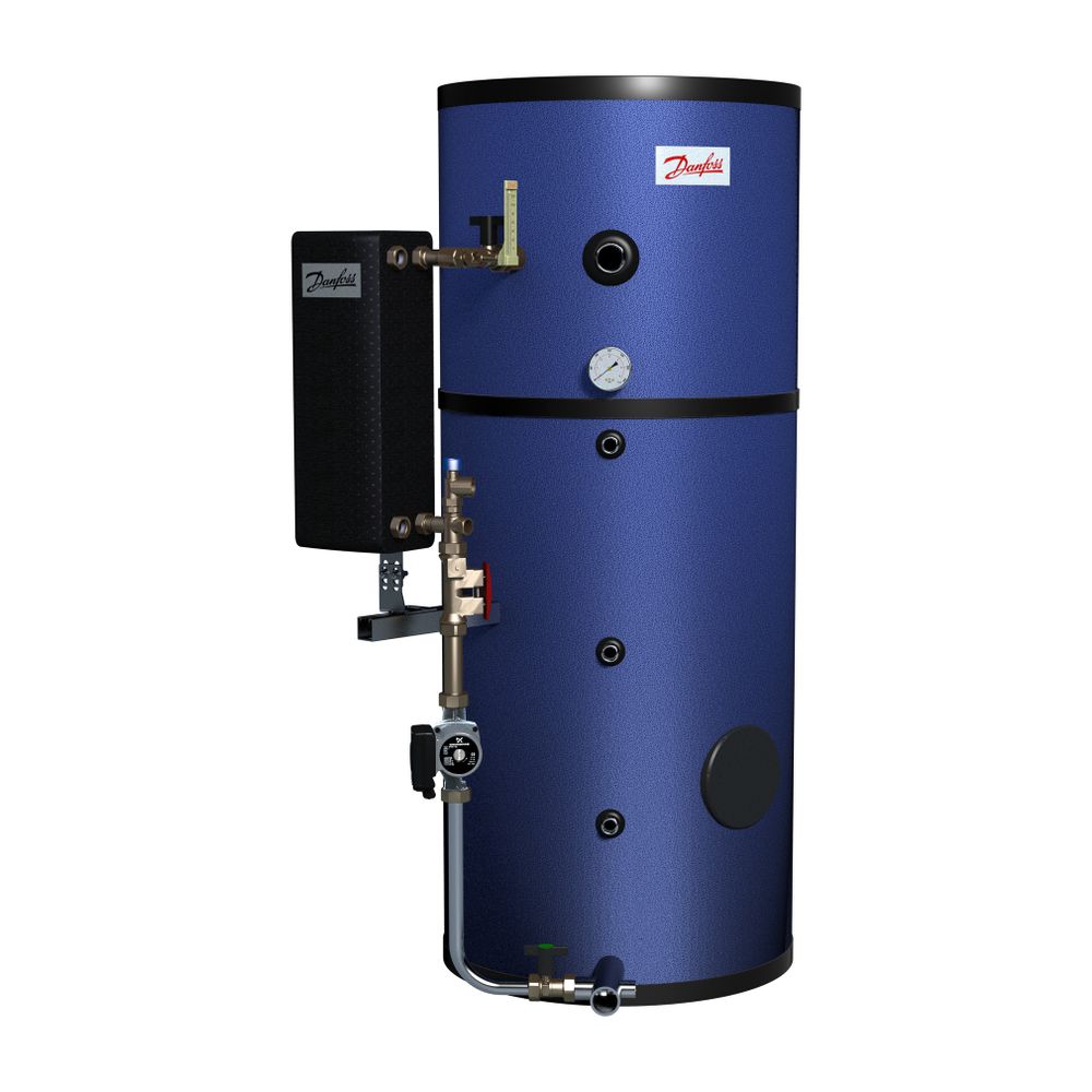 Danfoss Speicherladesystem ThermoDual S 500-130, 500L, 130kW, Edelstahl, StS HEX... DANFOSS-161L1349 5715162854501 (Abb. 2)