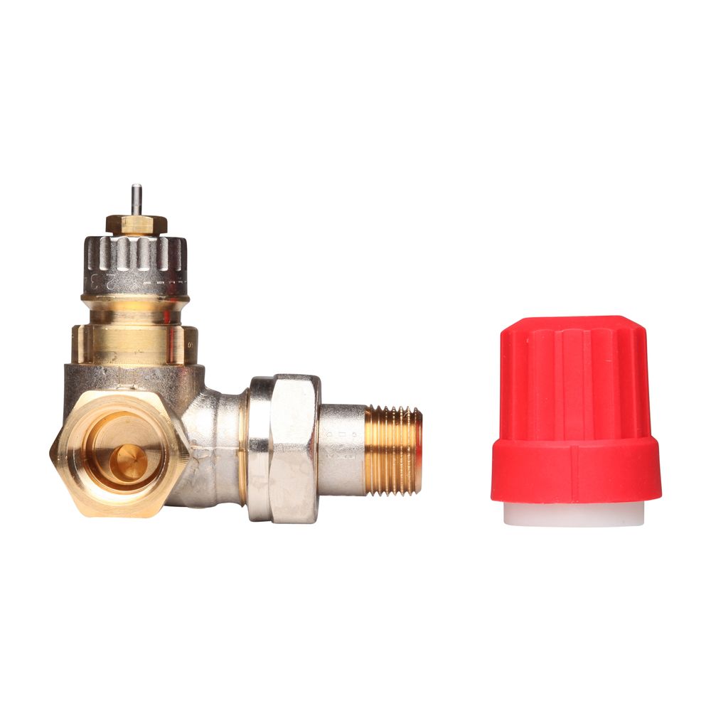 Danfoss Ventilgehäuse RA-N, DN 10, R 3/8", Winkelausführung links, matt vernickelt, 0... DANFOSS-013G0232 5702420010694 (Abb. 3)