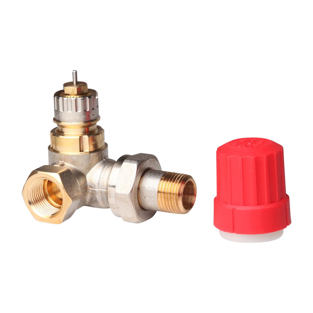 Danfoss Ventilgehäuse RA-N, DN 10, R 3/8", Winkelausführung links, matt vernickelt, 0... DANFOSS-013G0232 5702420010694 (Abb. 8)