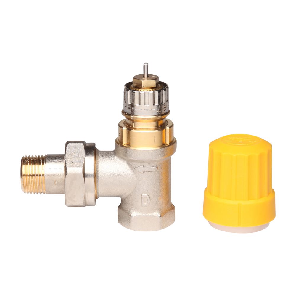 Danfoss Ventilgehäuse RA-UN, DN 10, R 3/8", Eckausführung, matt vernickelt, 013G3001... DANFOSS-013G3001 5702421034491 (Abb. 2)