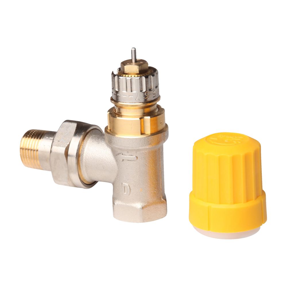 Danfoss Ventilgehäuse RA-UN, DN 10, R 3/8", Eckausführung, matt vernickelt, 013G3001... DANFOSS-013G3001 5702421034491 (Abb. 8)