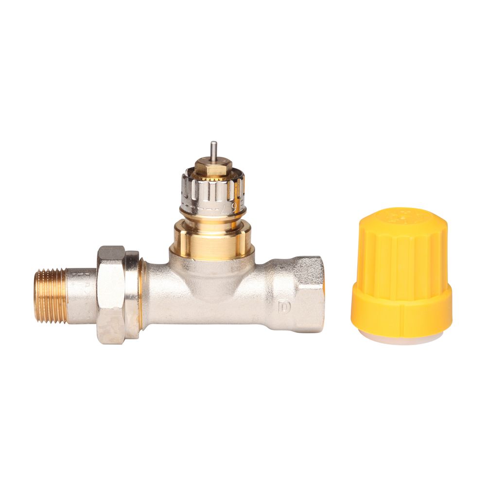 Danfoss Ventilgehäuse RA-UN, DN 10, R 3/8", Durchgangsausführung, matt vernickelt, 01... DANFOSS-013G3002 5702421034507 (Abb. 2)