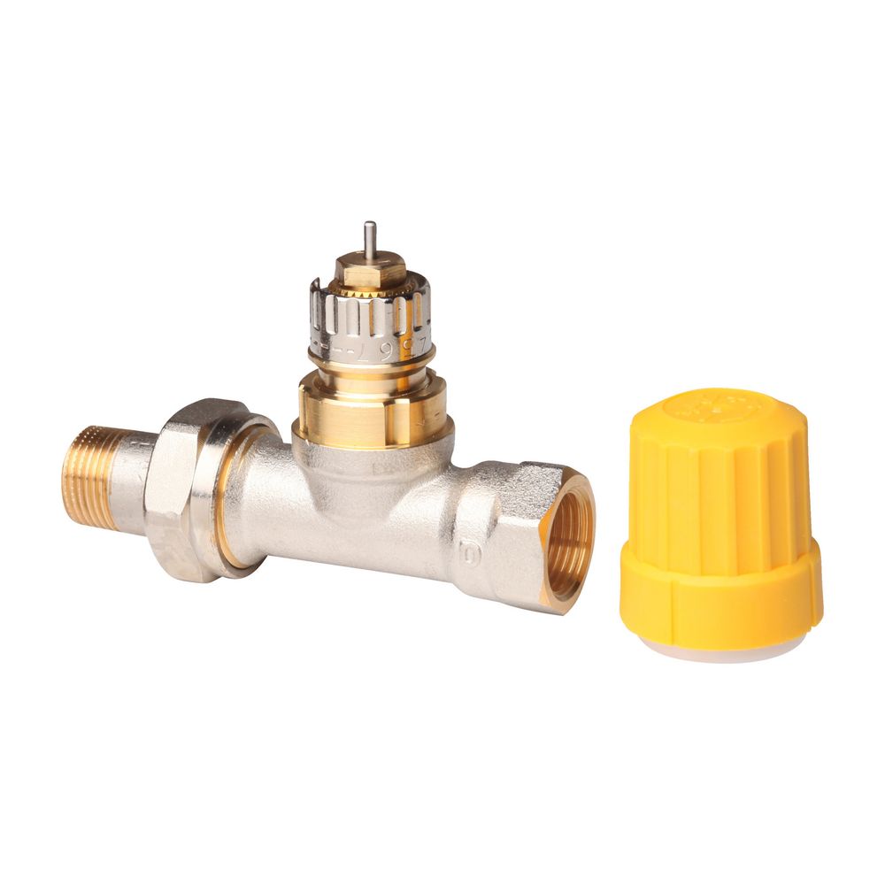 Danfoss Ventilgehäuse RA-UN, DN 10, R 3/8", Durchgangsausführung, matt vernickelt, 01... DANFOSS-013G3002 5702421034507 (Abb. 8)