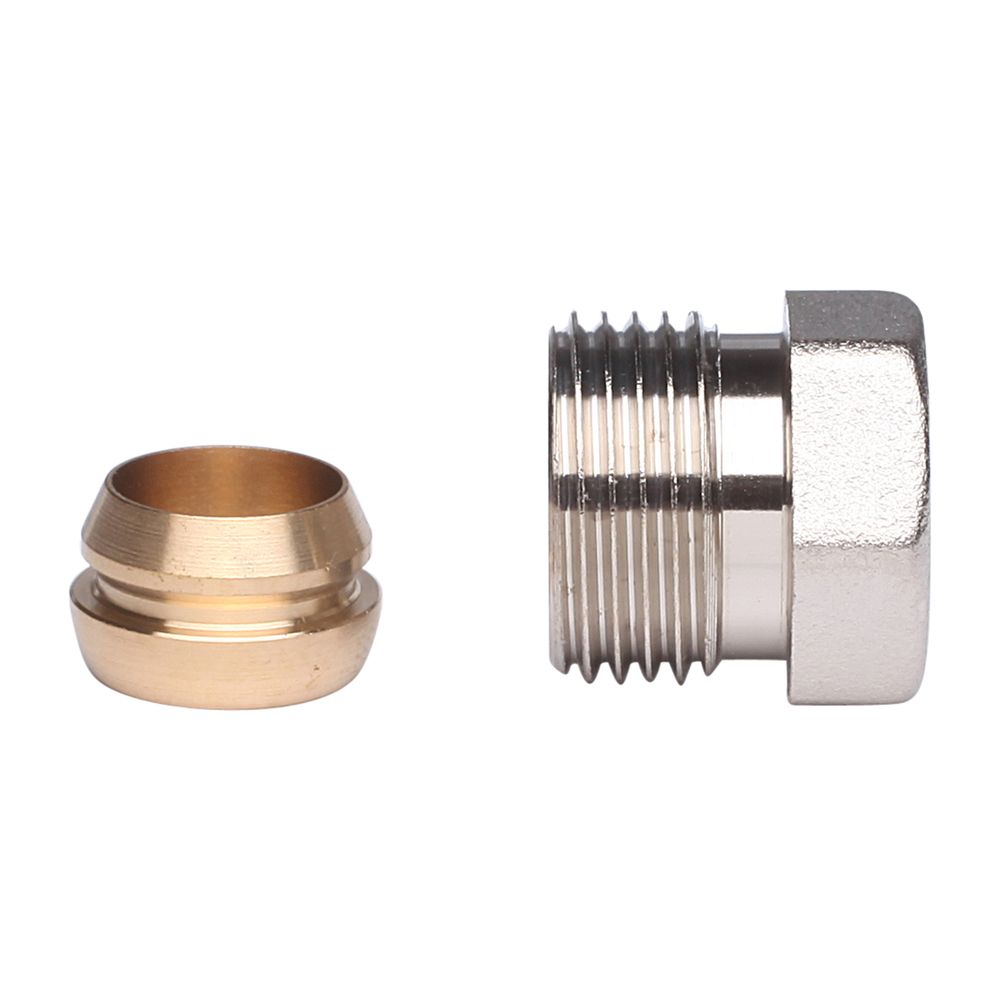 Danfoss Klemmverbinder, R 3/8" Außengewinde auf 10mm, für Stahl- und Kupferrohre... DANFOSS-013G4100 5702420033105 (Abb. 2)