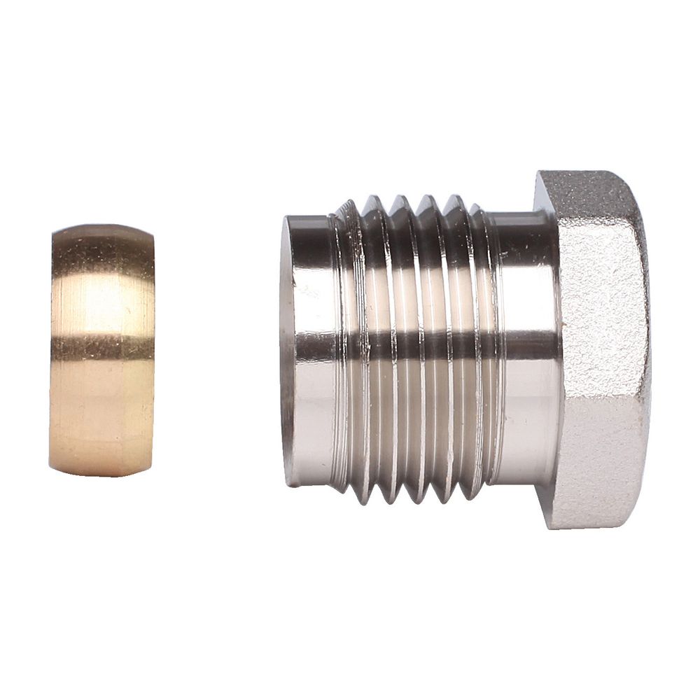 Danfoss Klemmverbinder, R 1/2" Außengewinde auf 15mm, für Stahl- und Kupferrohre, ver... DANFOSS-013G4115 5702420033204 (Abb. 5)